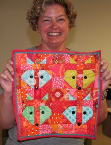 mini swap quilt for stephanie